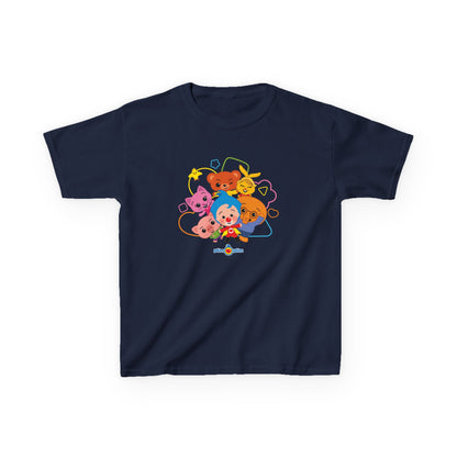 Plim Plim Camiseta para Niños de Algodón Grueso Amigos