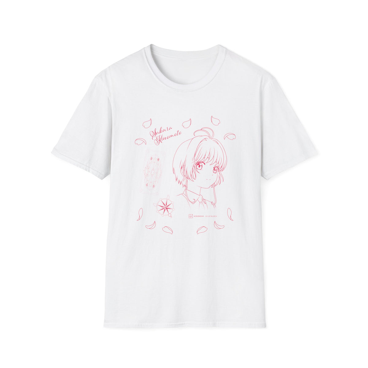 Cardcaptor Sakura: Clear Card - "Sakura, Key and Staff " T-shirt – official Cardcaptor Sakura licensed merch (view 3)