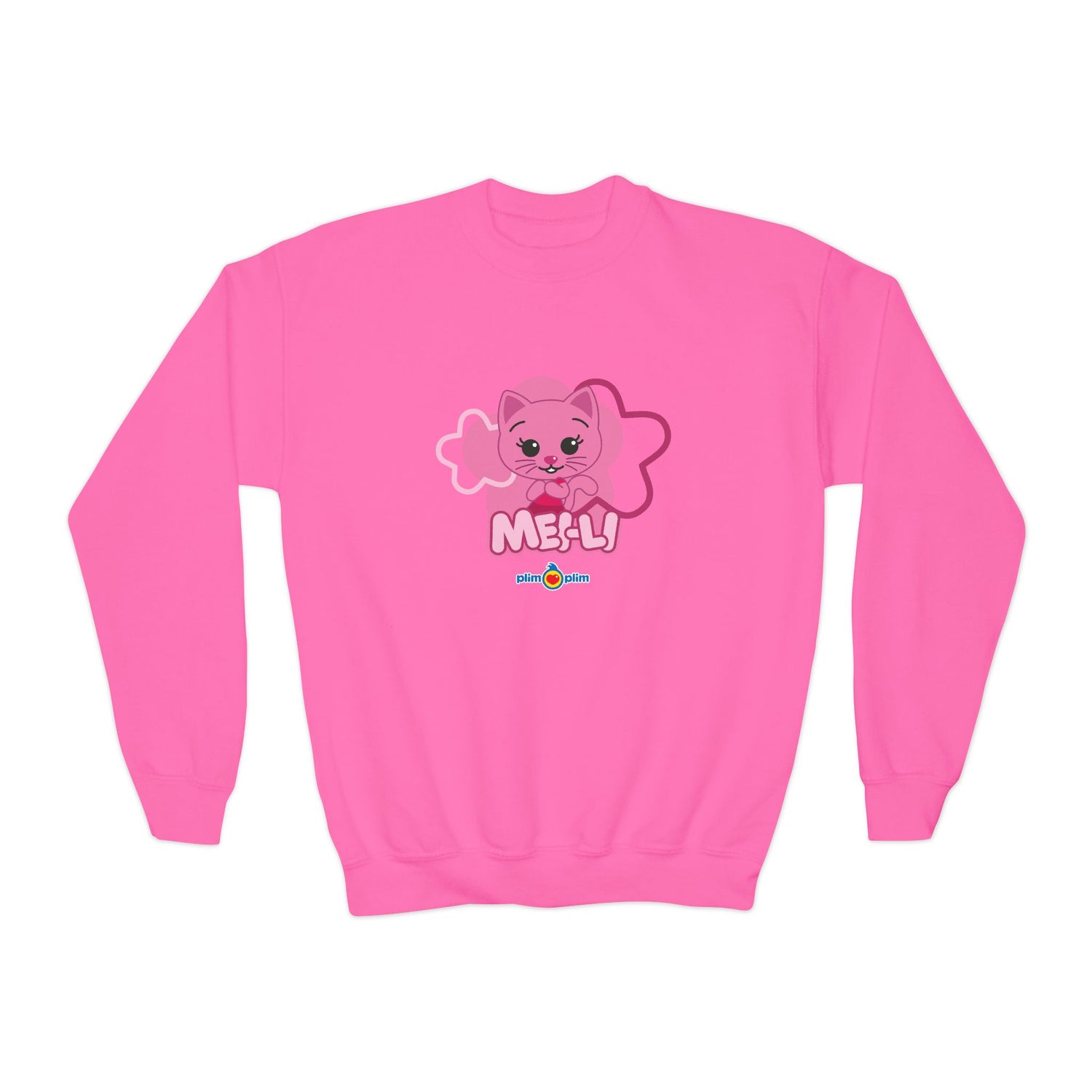 Plim Plim Sudadera Juvenil de Cuello Redondo Mei-Li