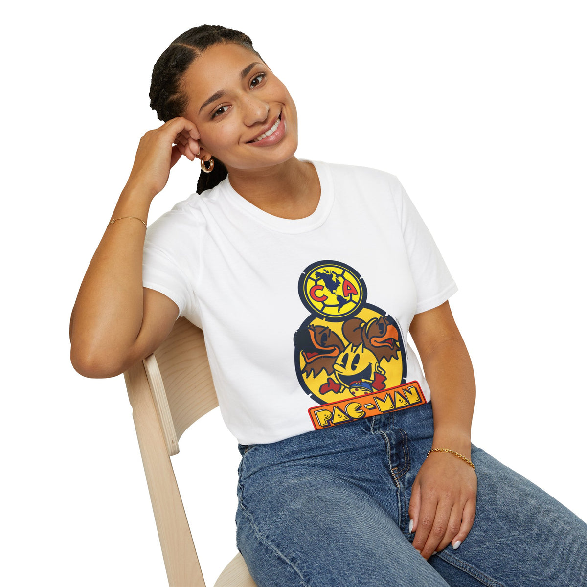Club América x PAC-MAN T-Shirt – official Club América x PAC-MAN licensed merch
