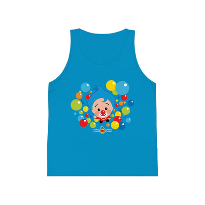 Plim Plim Camiseta de Tirantes de Niños Burbujas