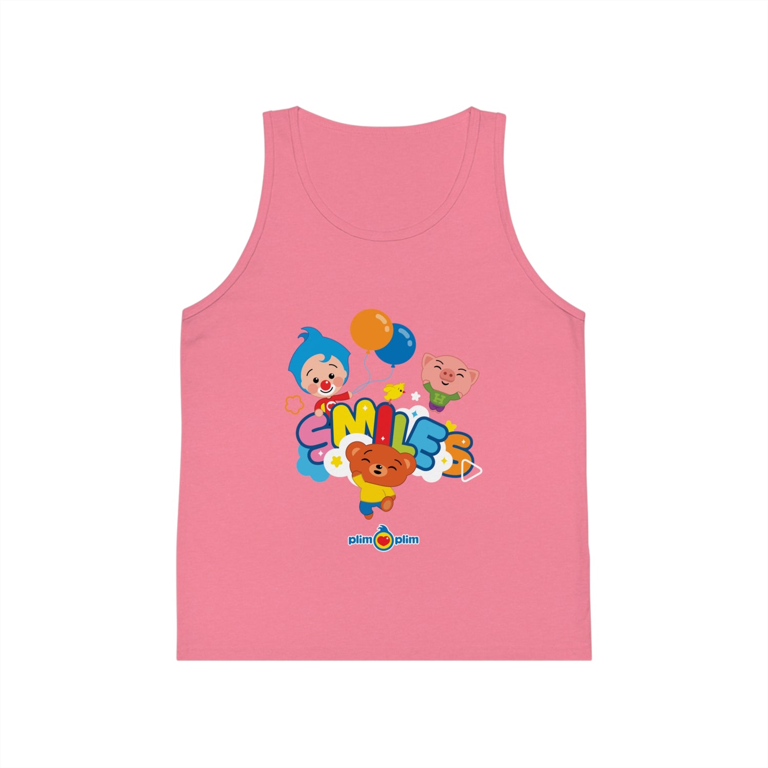 Plim Plim Camiseta de Tirantes de Niños Smiles