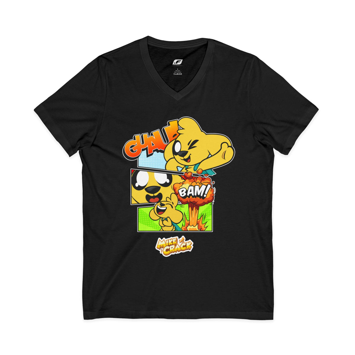 Mikecrack - Playera unisex cuello V