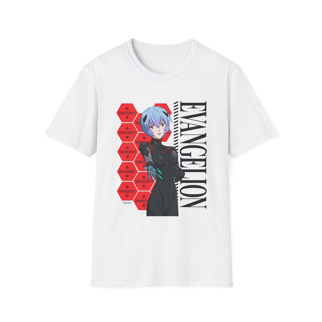 EVANGELION 3.0+1.0 - "tentative name: Rei Ayanami" T-Shirt – official Evangelion licensed merch (view 3)