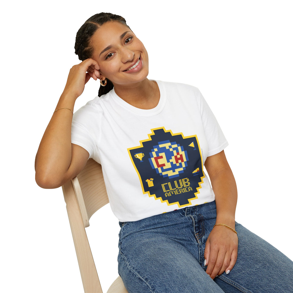 Club América x PAC-MAN T-Shirt – official Club América x PAC-MAN licensed merch