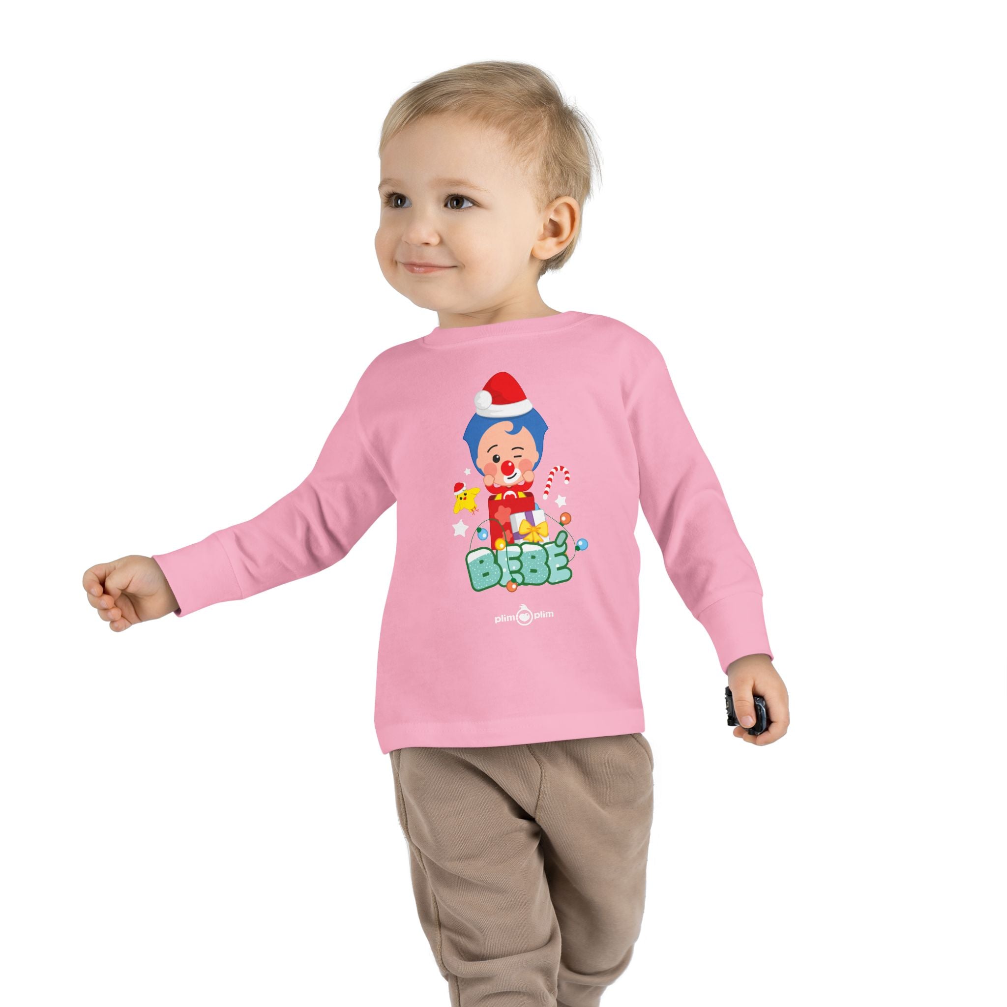 Toddler Christmas Family Long Sleeve Tee - Plim Plim Collection