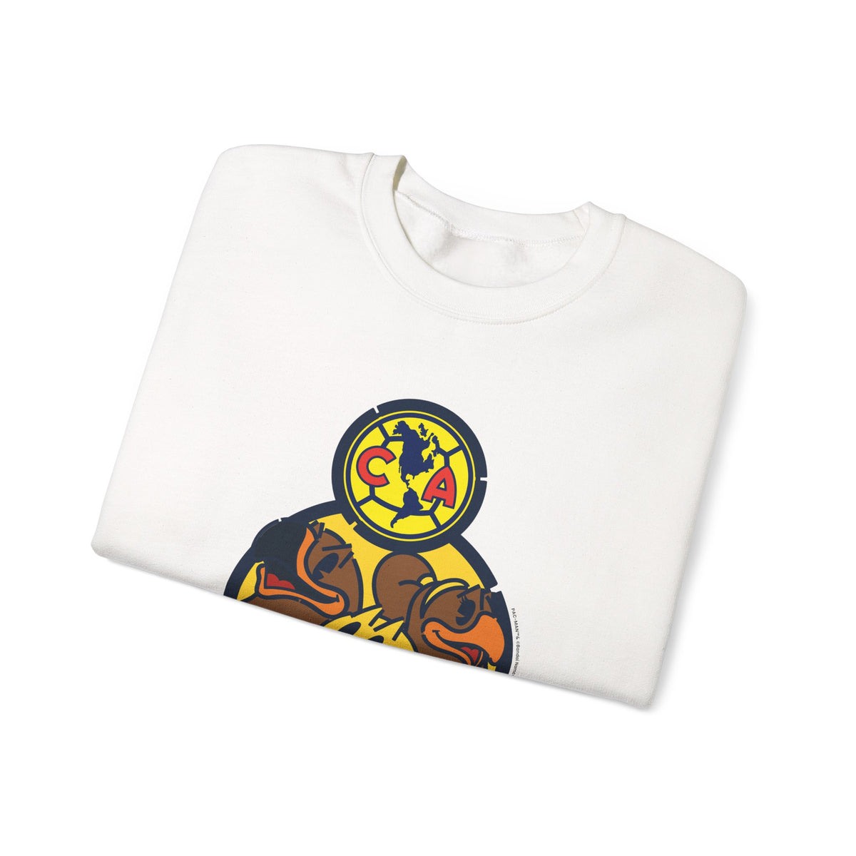Club América x PAC-MAN - Sweatshirt – official Club América x PAC-MAN licensed merch (view 4)