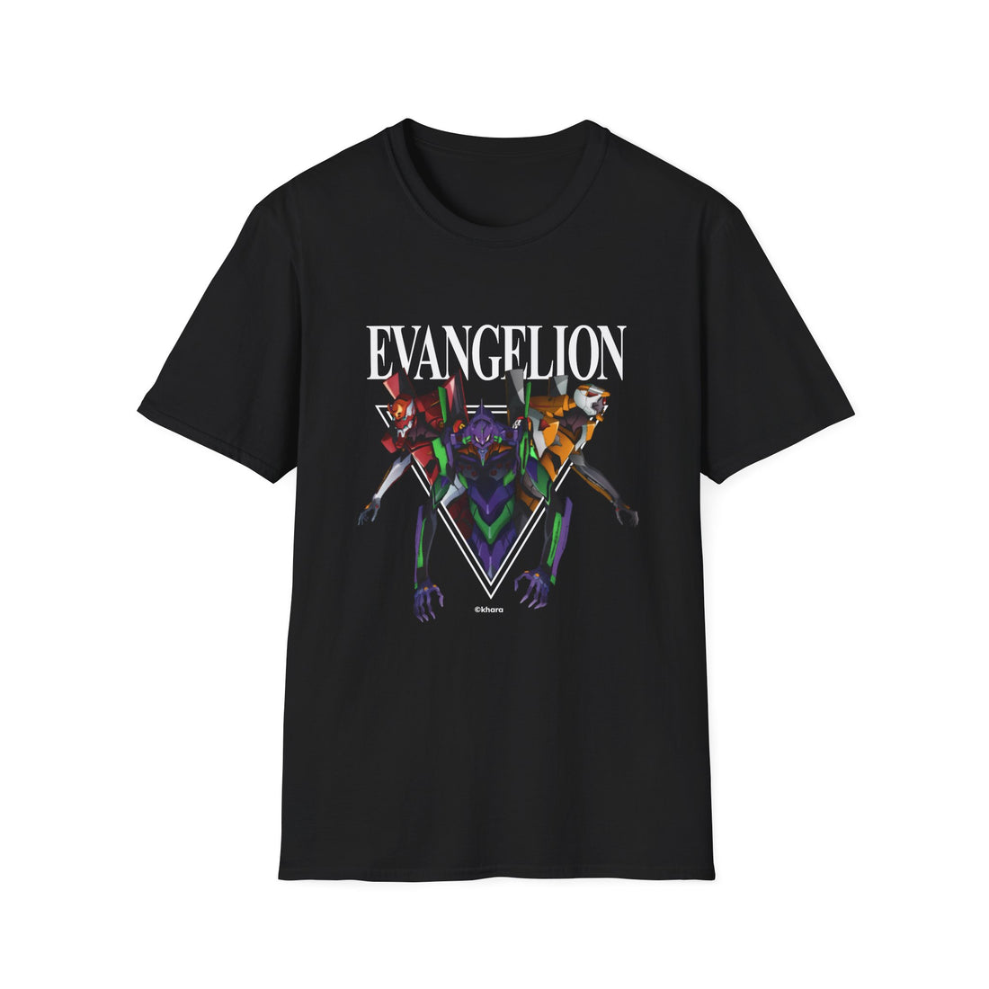 EVANGELION 2.22 - "Tokyo-3 in Danger" T-Shirt – official Evangelion licensed merch (view 3)