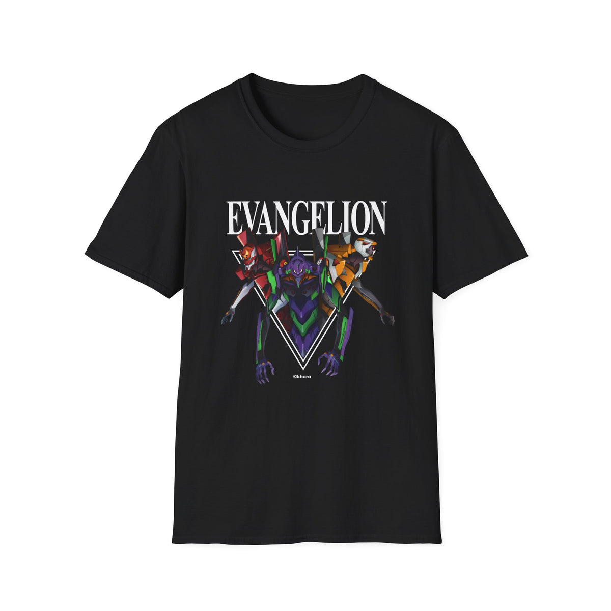 EVANGELION 2.22 - "Tokyo-3 in Danger" T-Shirt – official Evangelion licensed merch (view 3)