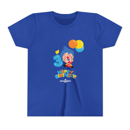 Plim Plim Camiseta Juvenil de Manga Corta Cumple 3