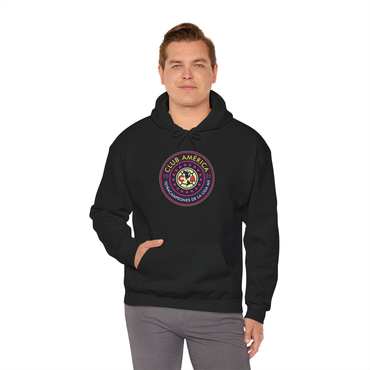 Club América Tetracampeones – Unisex Hoodie – official Club América licensed merch