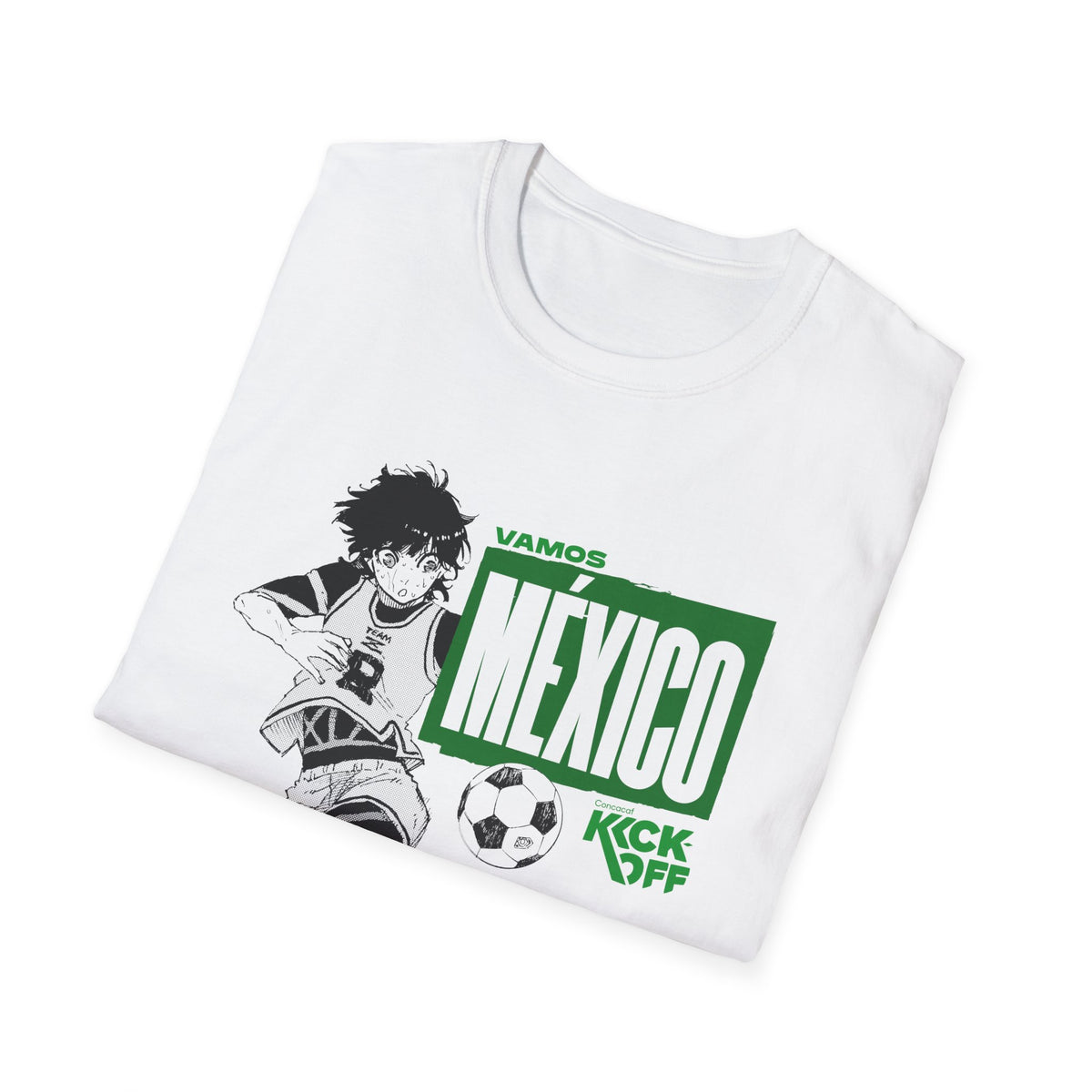 BLUE LOCK x Concacaf - "GO MEXICO Kick Off" T-shirt – official Blue Lock x Concacaf licensed merch (view 2)