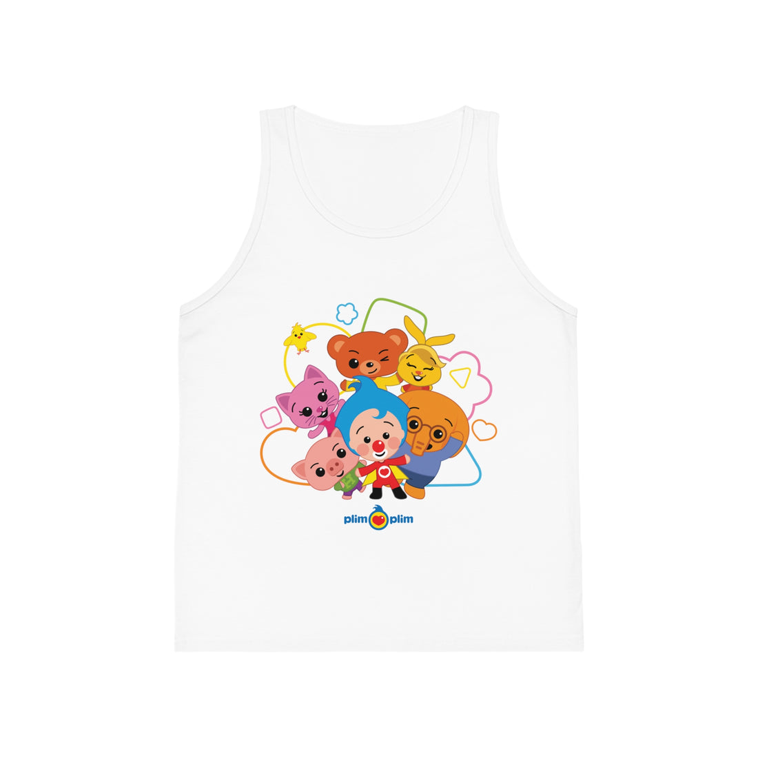 Plim Plim Camiseta de Tirantes de Niños Amigos
