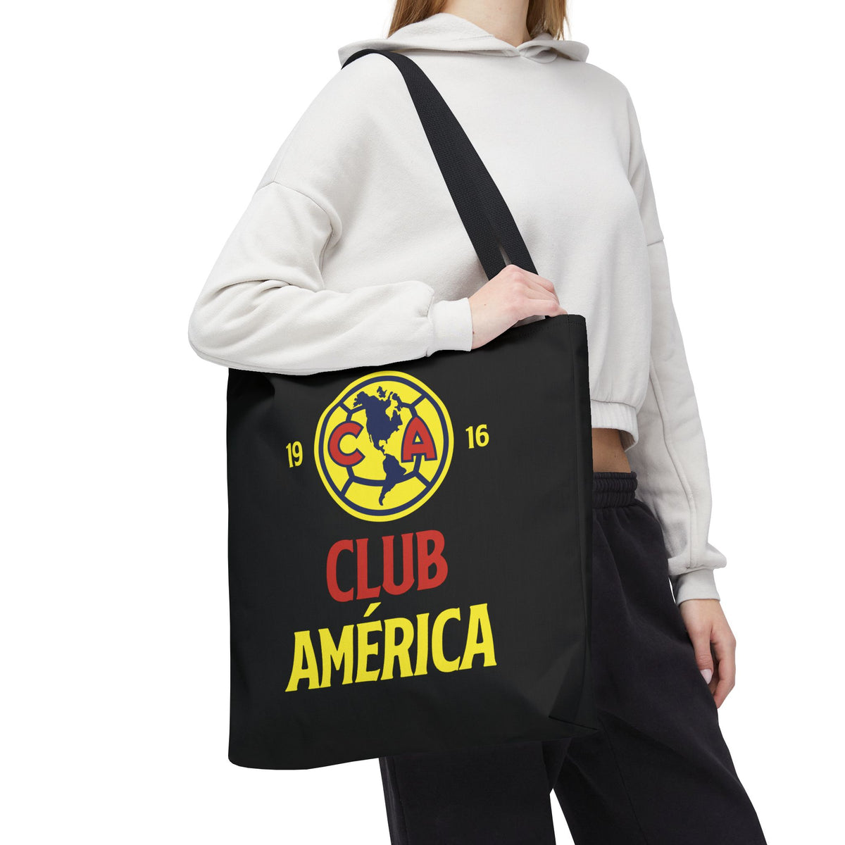 Club América Tote Bag - Retro Mexican Soccer Fan Collection – official Club América licensed merch (view 3)
