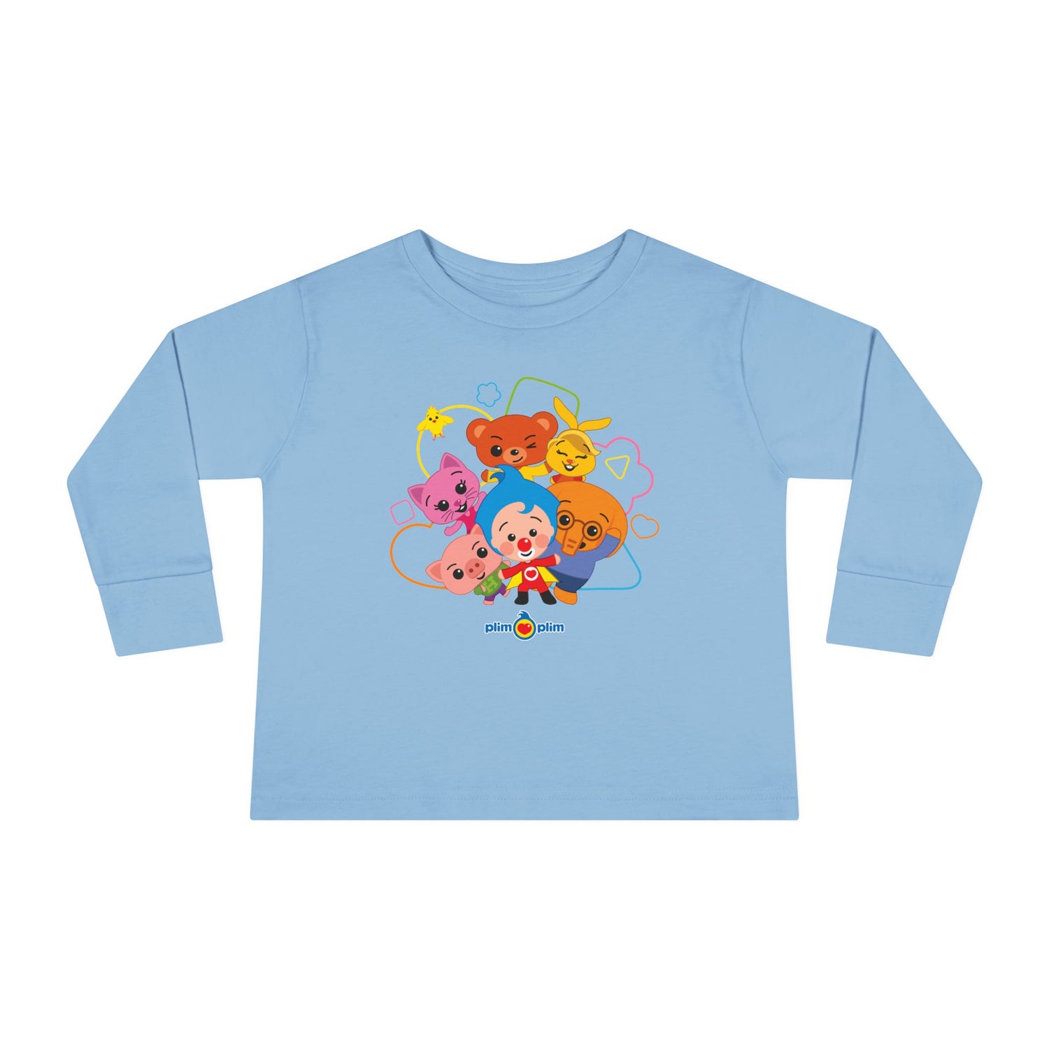 Plim Plim Camiseta Manga Larga de Niños Amigos