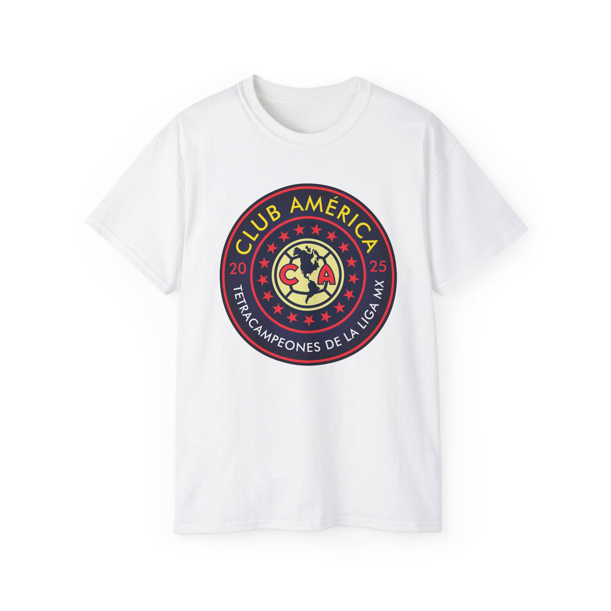 Club América Retro Tee - Vintage Soccer Apparel for True Fans – official Club América licensed merch (view 3)