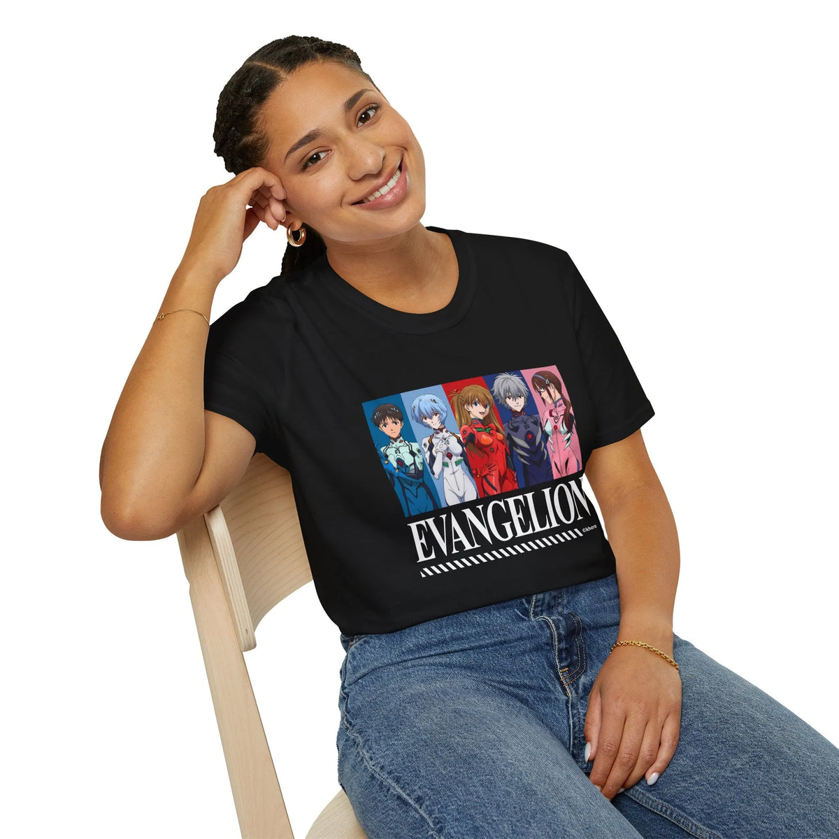 EVANGELION 2.22 - "All pilots reunited" T-Shirt – official Evangelion licensed merch