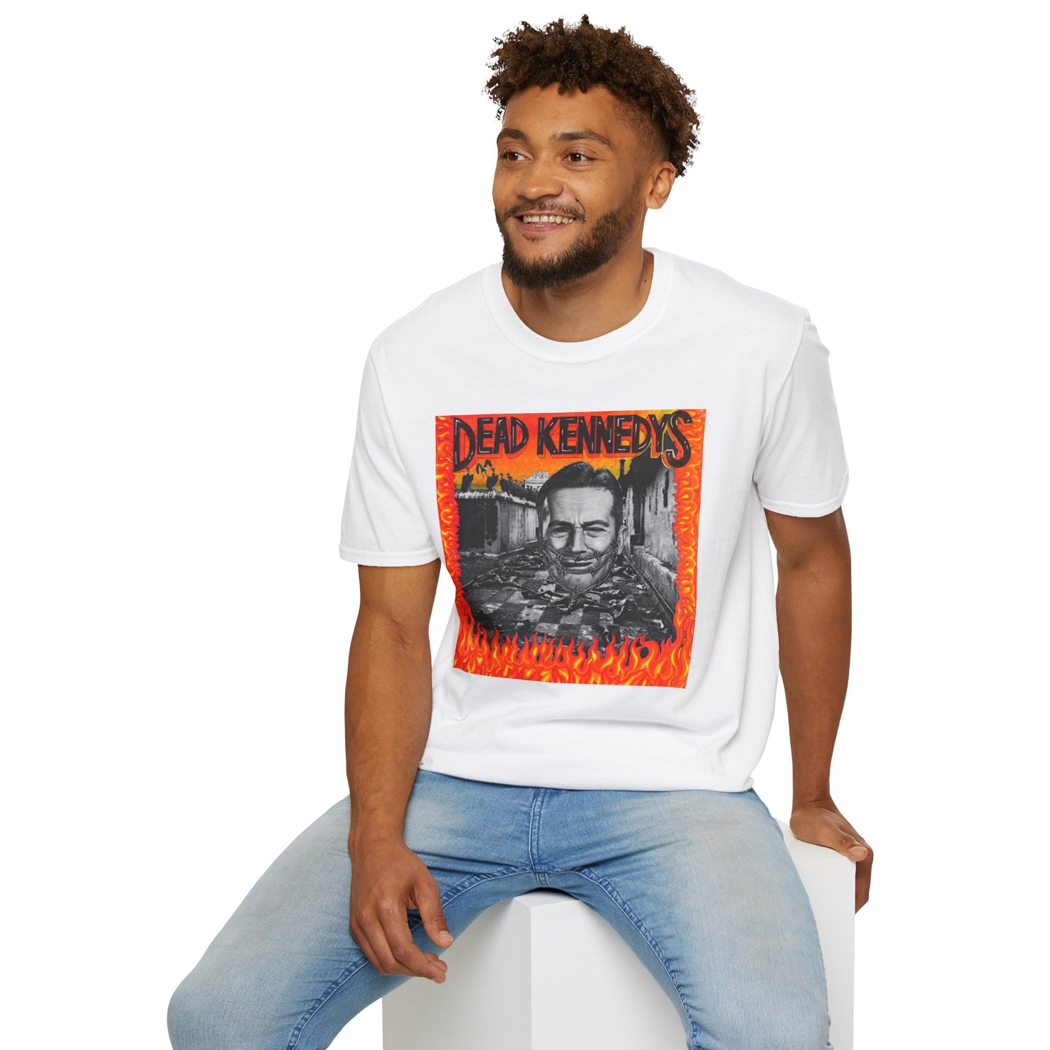 Dead Kennedys Alley Flames Men T-Shirt
