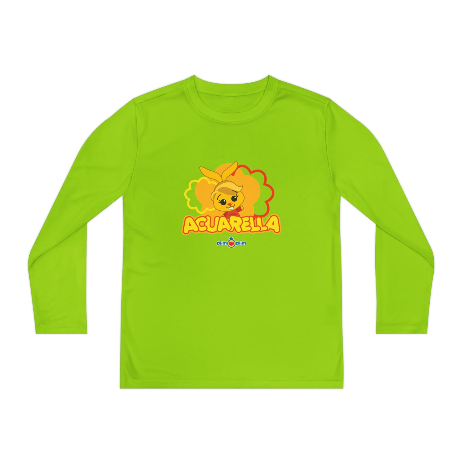 Plim Plim Camiseta Juvenil Manga Larga Acuarella