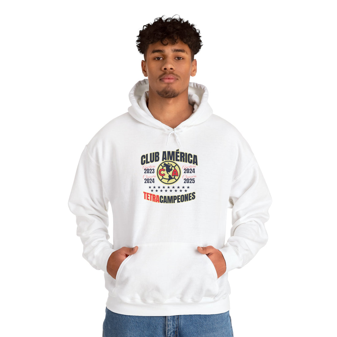 Club América — 17 four-time champion Unisex Heavy Blend™ Hooded Sweatshirt