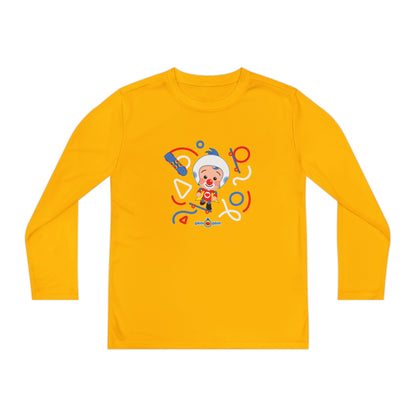 Plim Plim Camiseta Juvenil Manga Larga Patineta