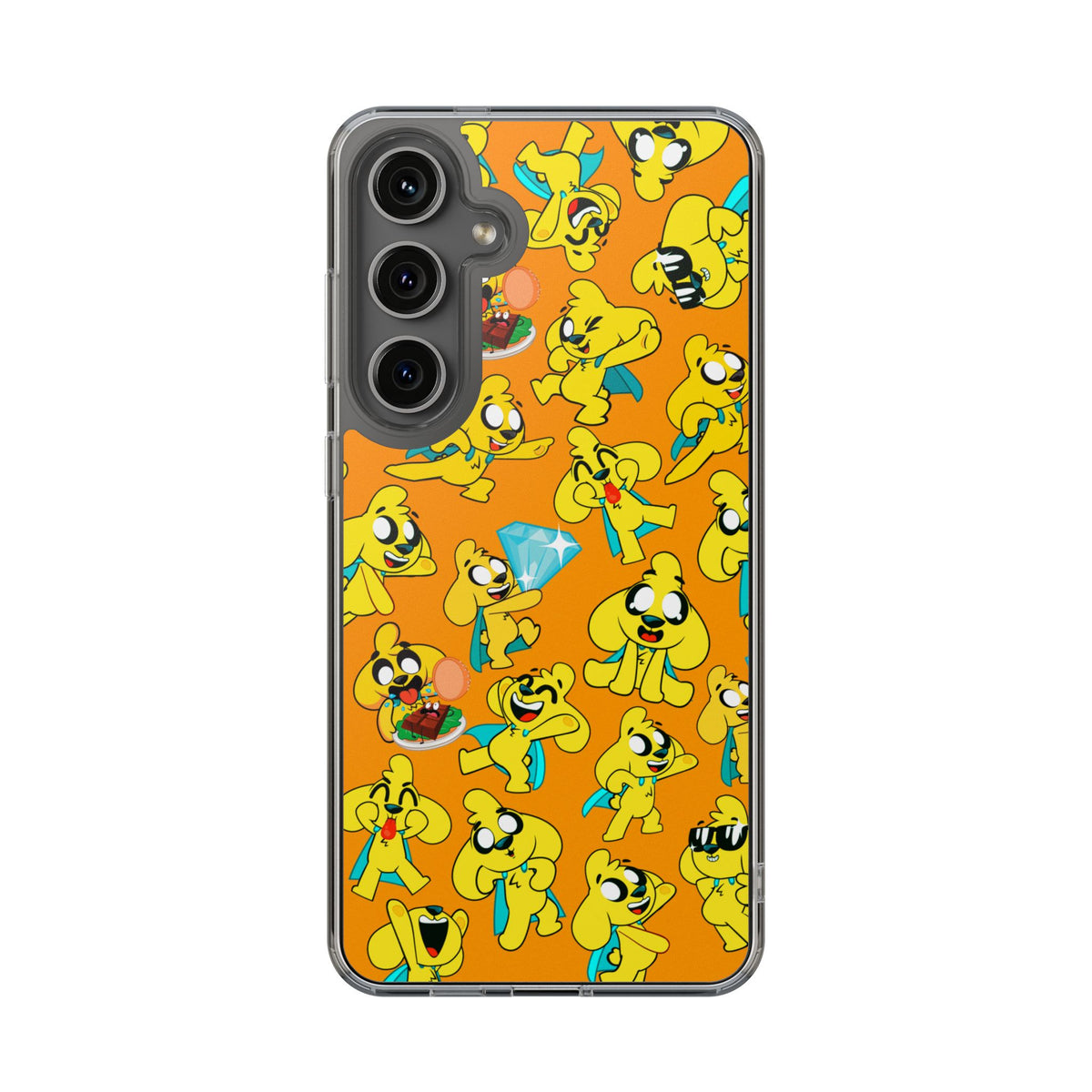 Mikecrack - Funda transparente para Samsung