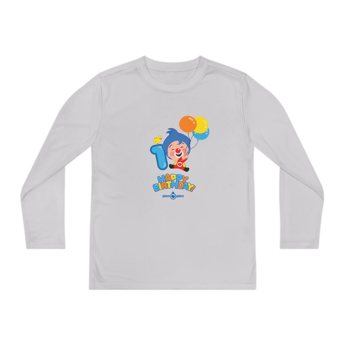 Plim Plim Camiseta Juvenil Manga Larga Cumple 1