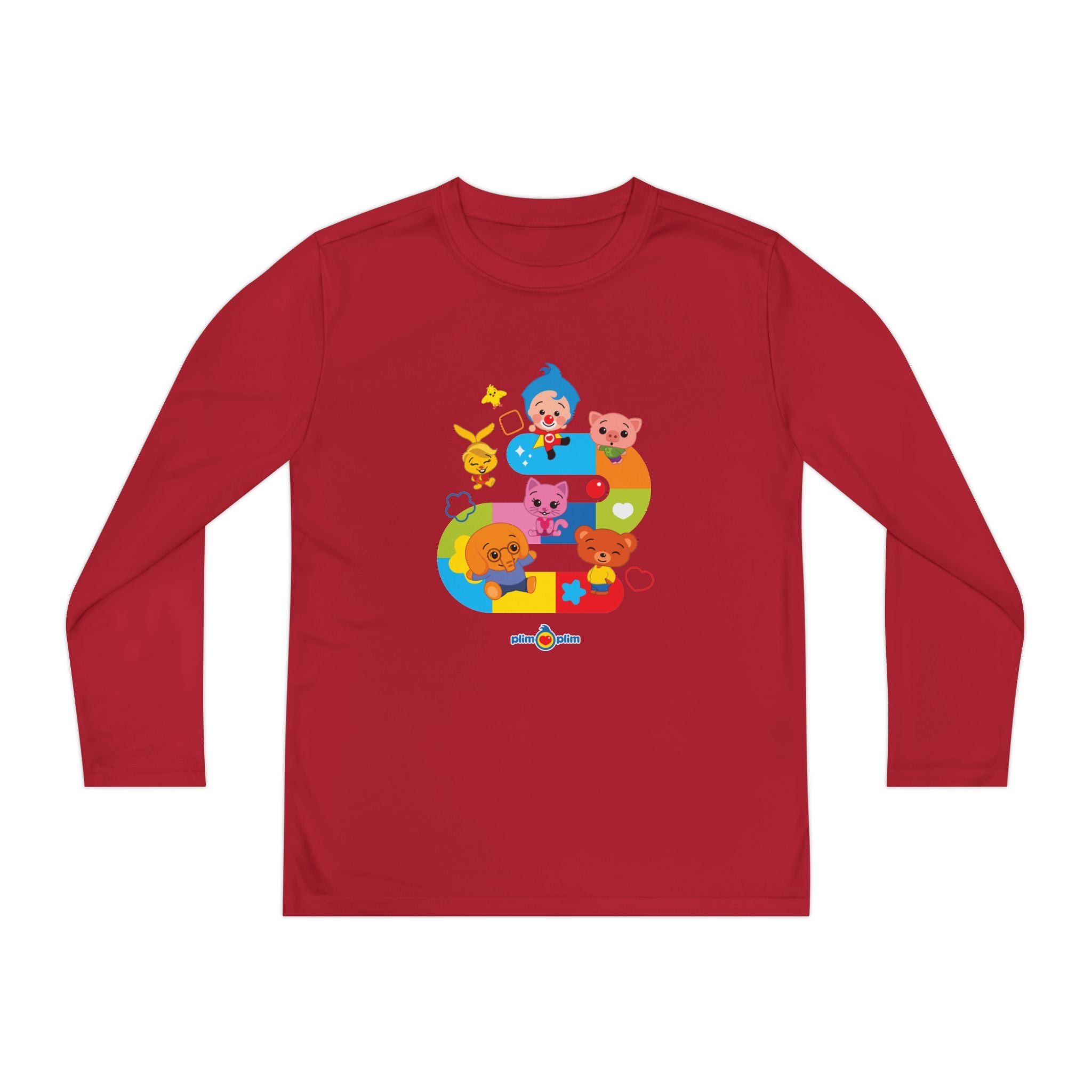 Plim Plim Camiseta Juvenil Manga Larga Juego