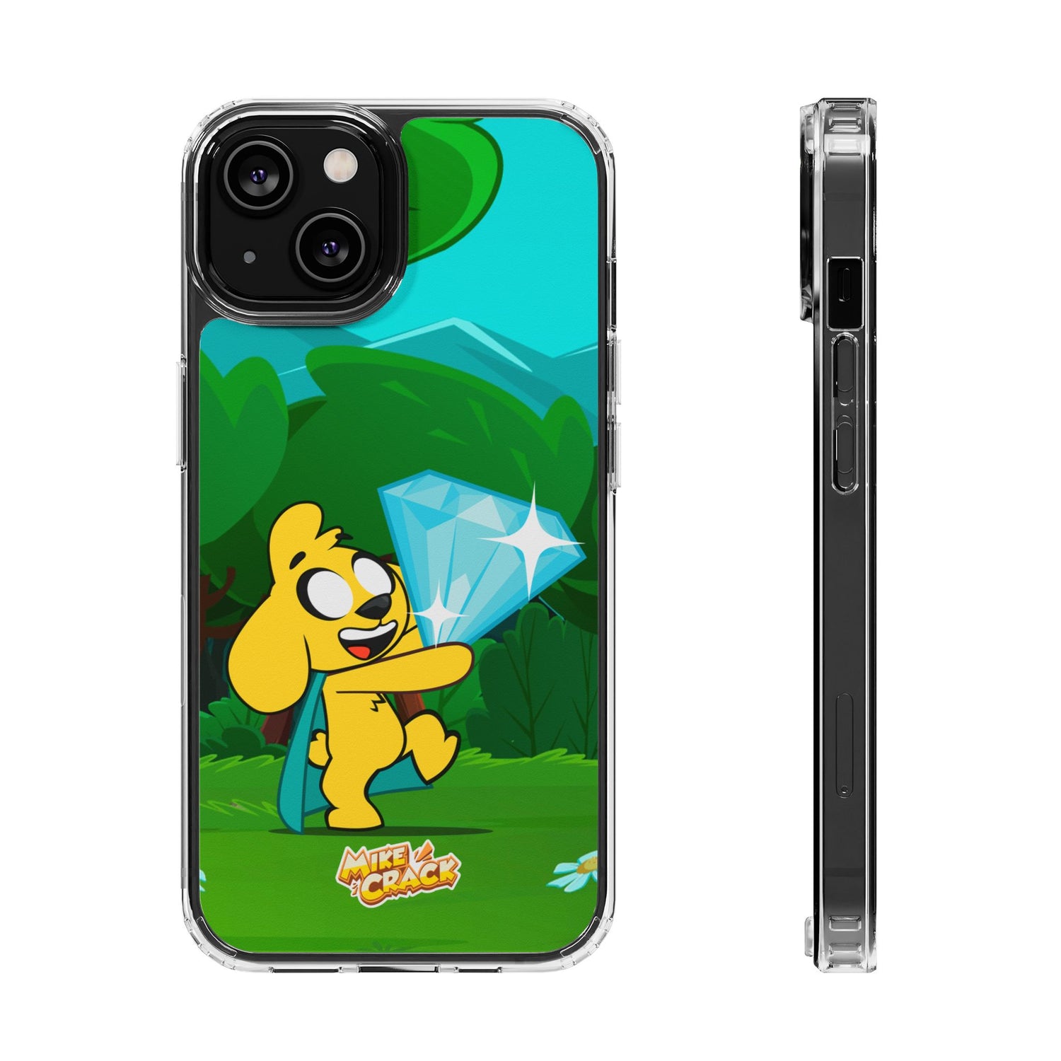Mikecrack Clear iPhone Phone Case