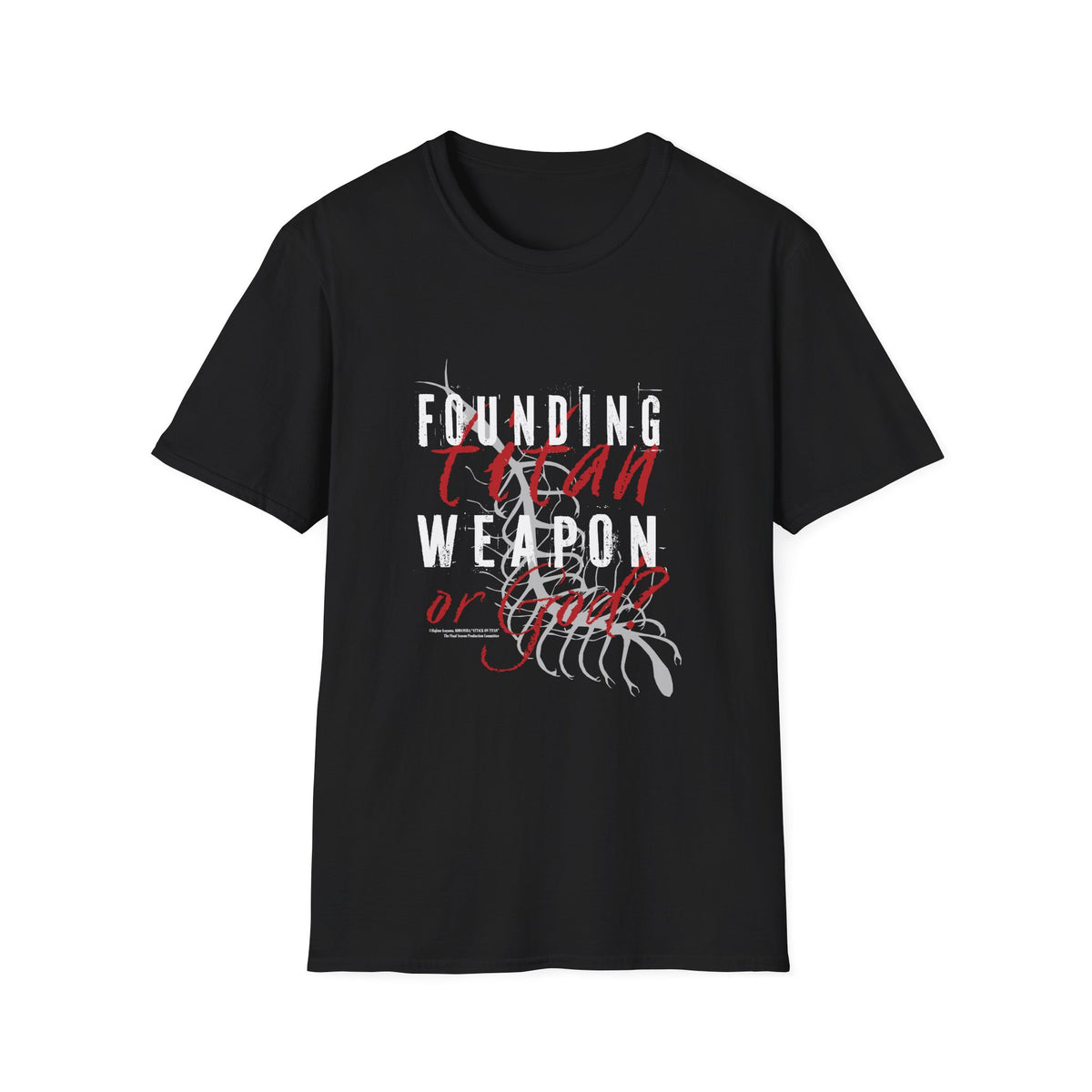 Attack on Titan Final Season - "Founding Titan" T-shirt – official Attack on Titan licensed merch (view 3)