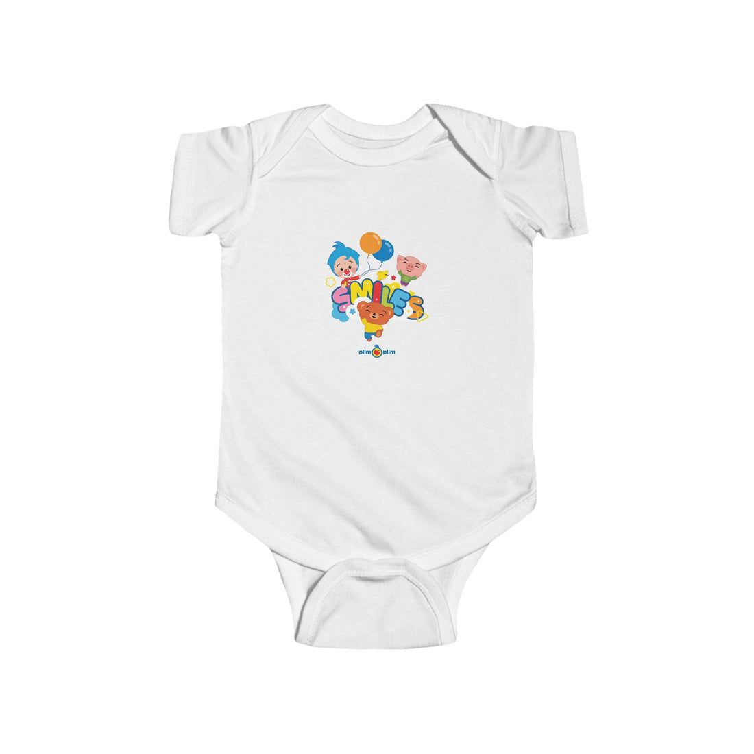 Plim Plim Baby Bodysuit Smiles