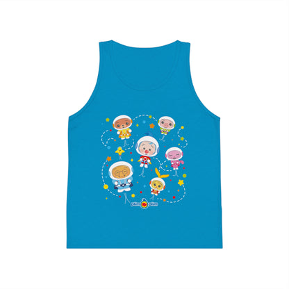 Plim Plim Camiseta de Tirantes de Niños Astronautas