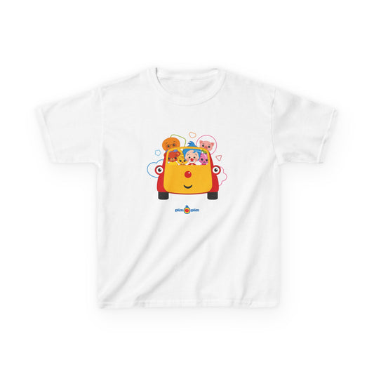 Plim Plim Camiseta para Niños de Algodón Grueso Todos con Tuni