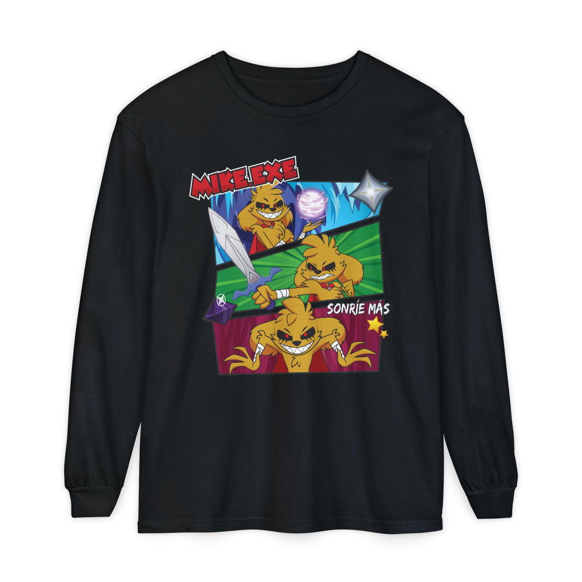 Mikecrack Garment-Dyed Long Sleeve Tee - Official Fan Apparel
