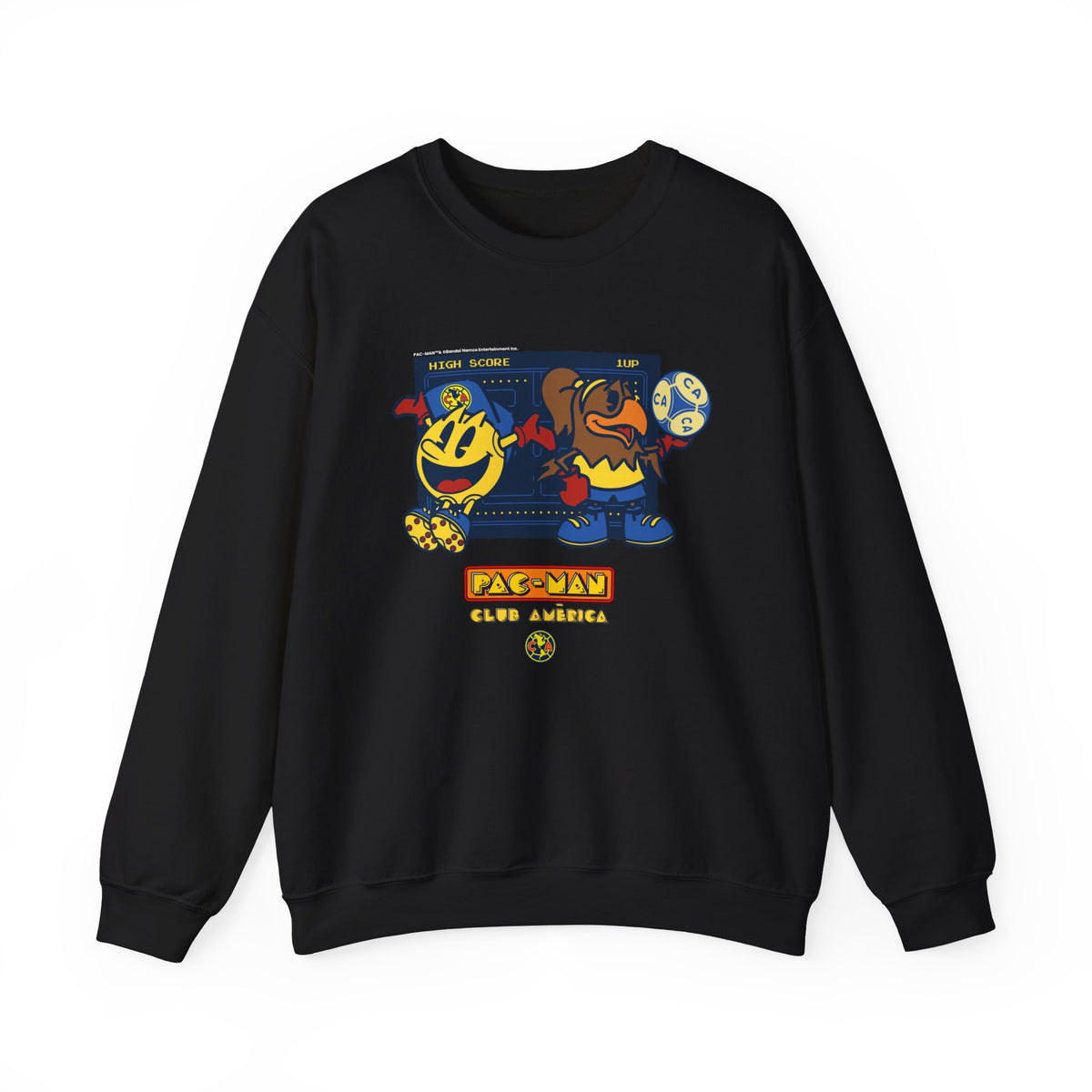 Club América x PAC-MAN - Sweatshirt – official Club América x PAC-MAN licensed merch (view 4)