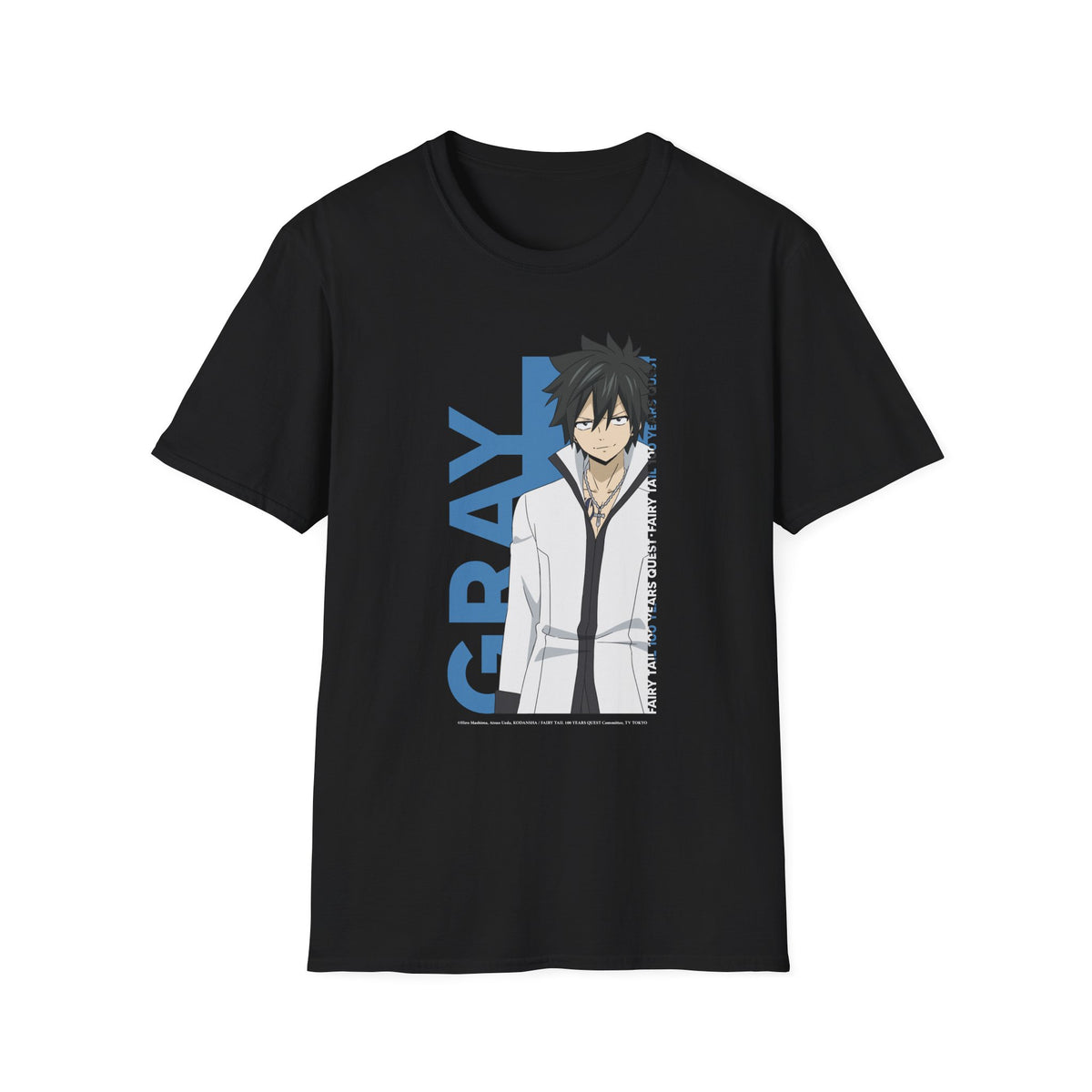 FAIRY TAIL 100 YEARS QUEST - "New Gray" T-shirt – official Fairy Tail licensed merch (view 2)