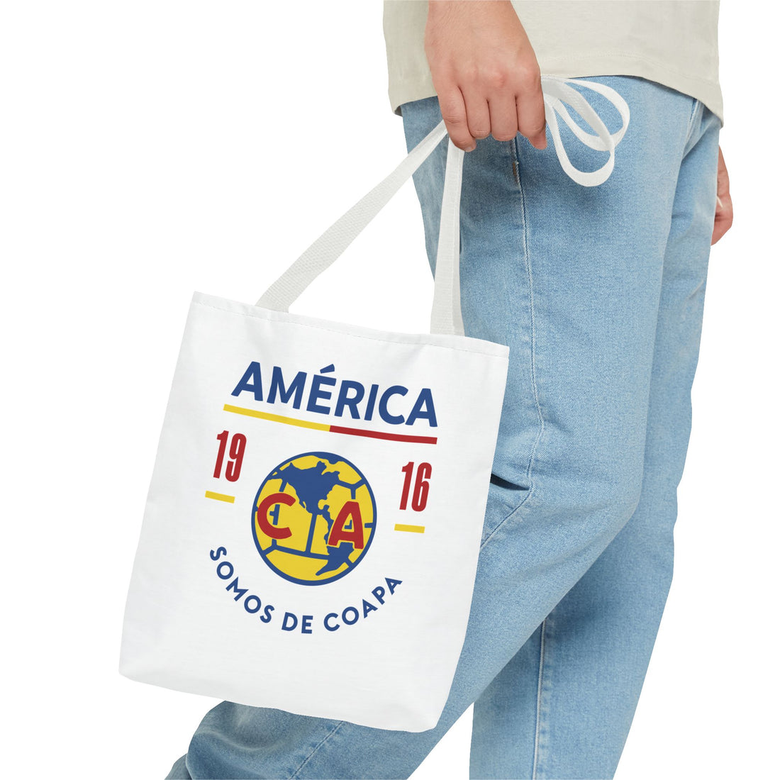 Club América Tote Bag - Retro Mexican Soccer Fan Collection