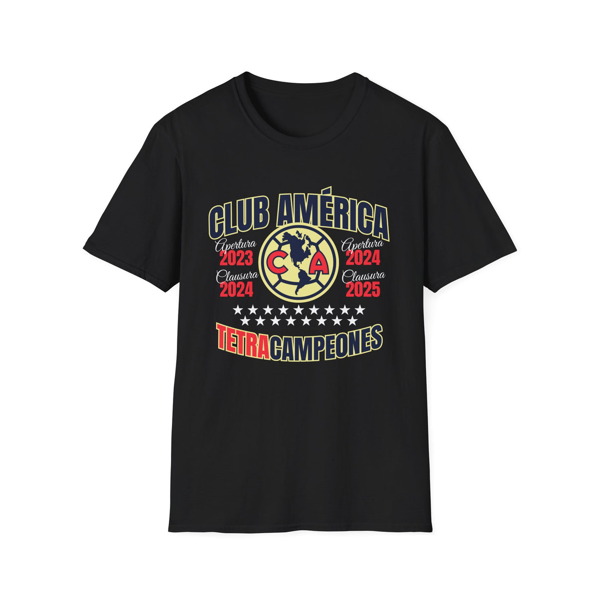 Club América Tetracampeones T-Shirt Collection – official Club América licensed merch (view 3)