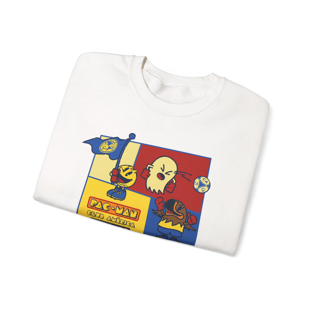 Club América x PAC-MAN - Sweatshirt – official Club América x PAC-MAN licensed merch (view 4)