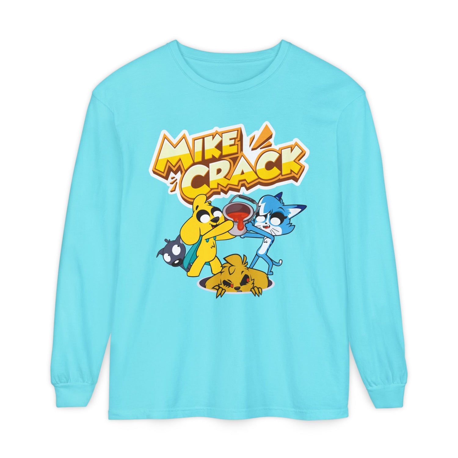 Camiseta de manga larga unisex Mikecrack 