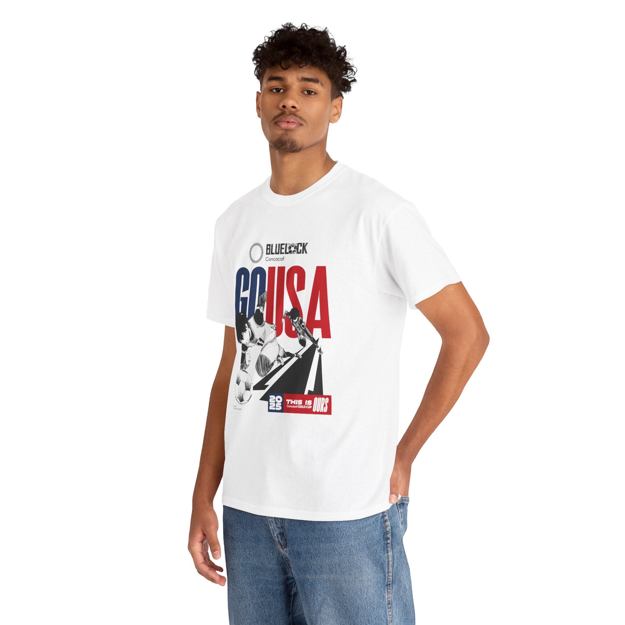 Concacaf x BLUE LOCK - GO USA: Isagi Tee – Where Soccer Meets Anime!