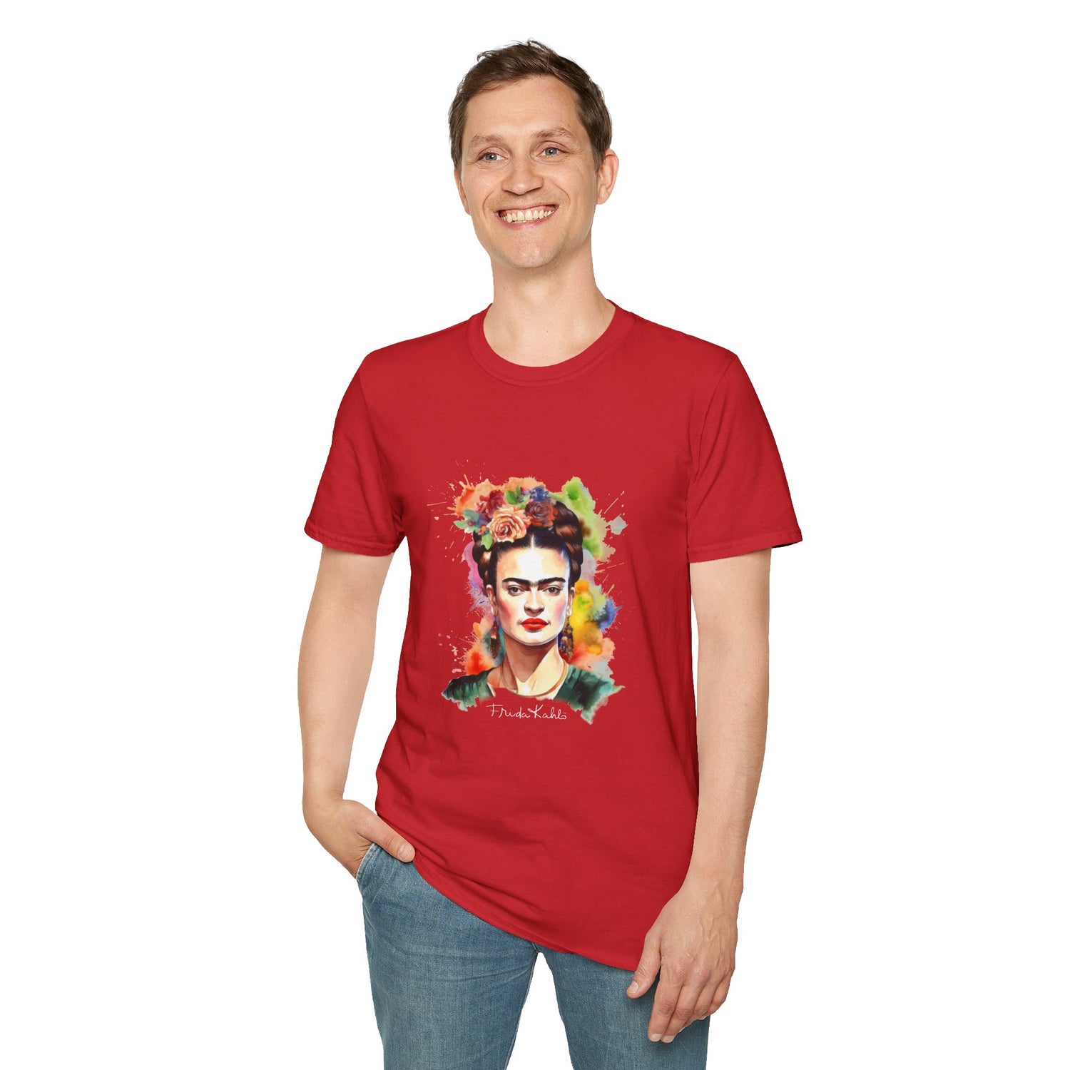 Frida Kahlo Colorful Unisex T-Shirt