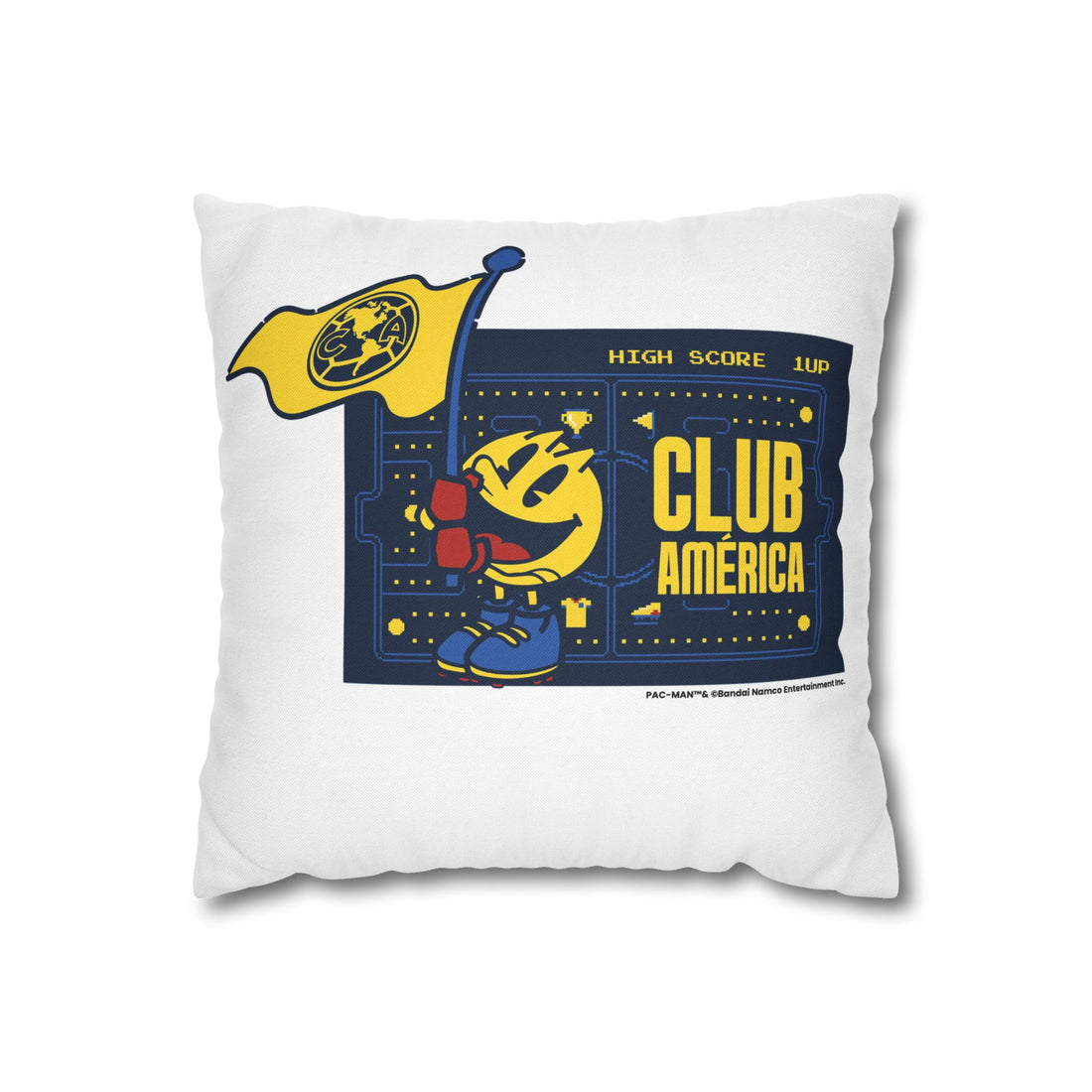 Club América x PAC-MAN - Square Pillowcase