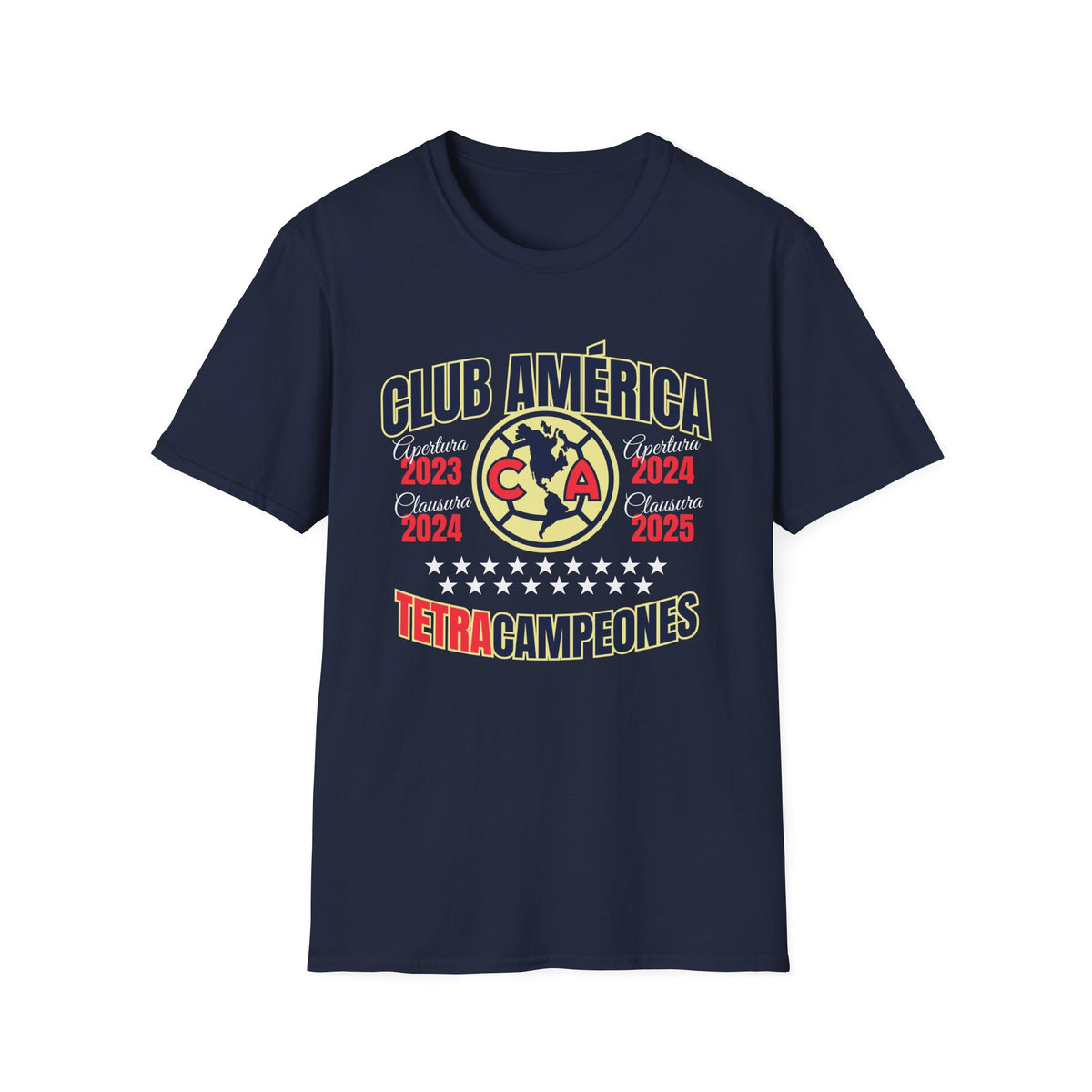 Club América Tetracampeones T-Shirt Collection – official Club América licensed merch (view 2)