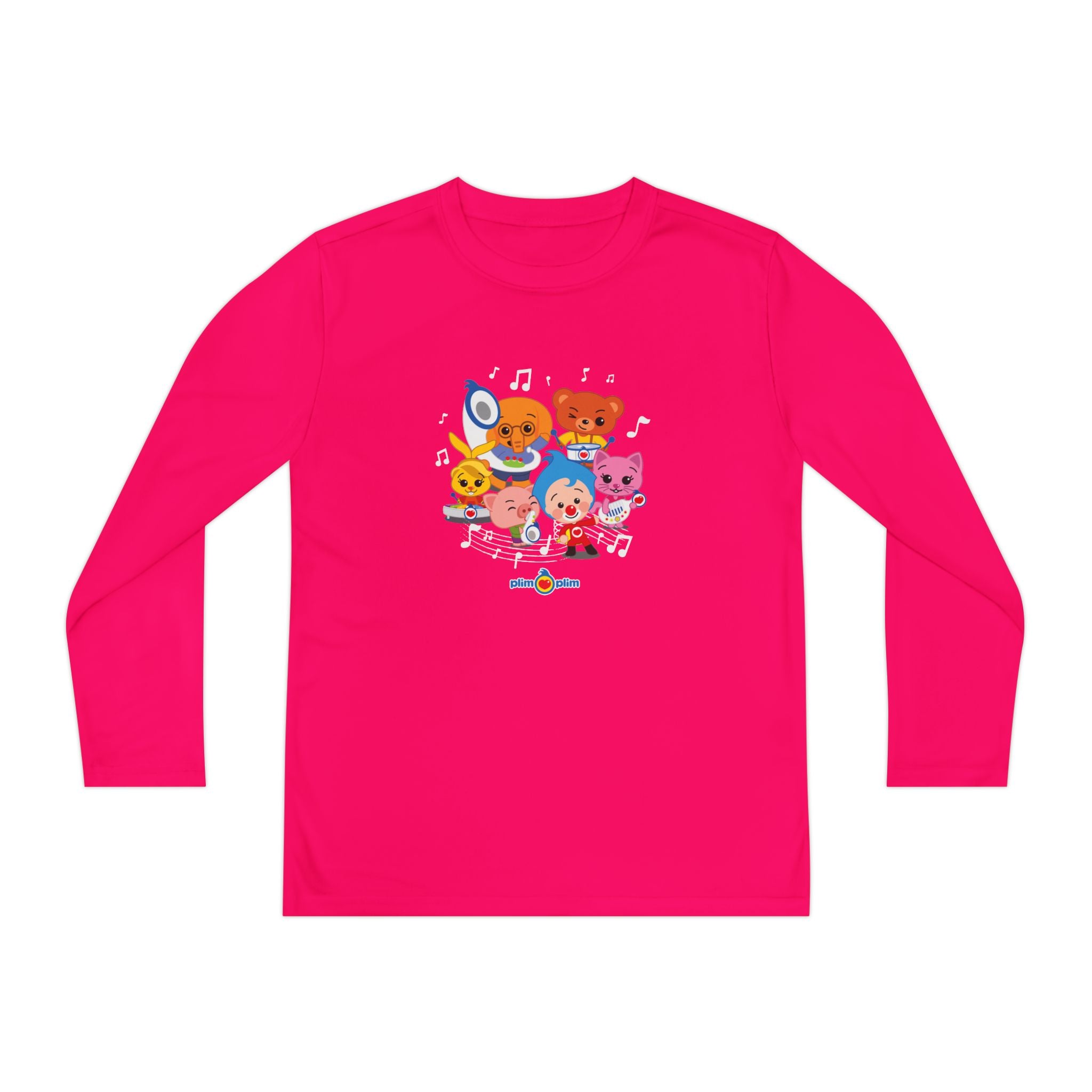 Plim Plim Camiseta Juvenil Manga Larga Orquesta