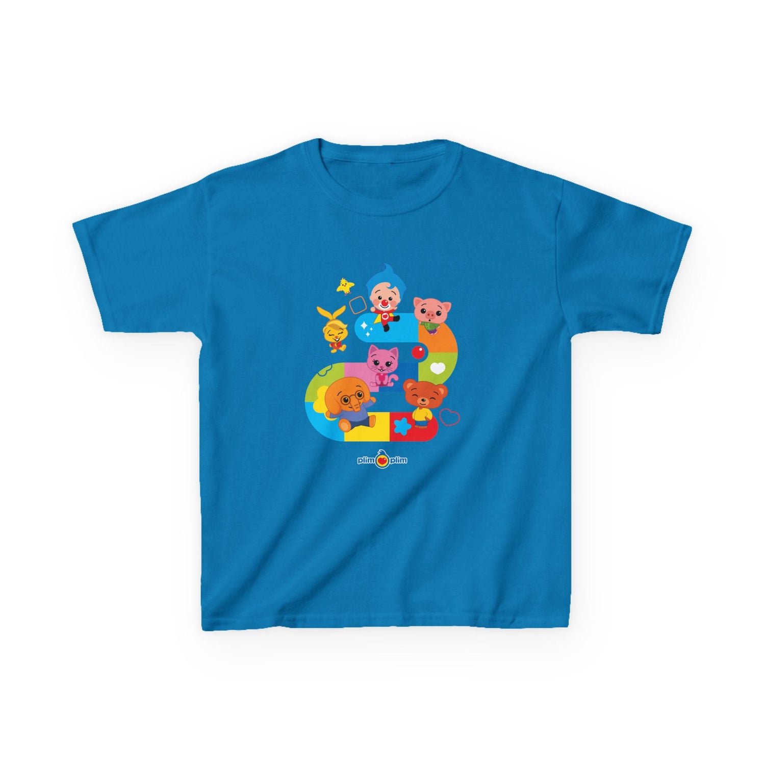Plim Plim Camiseta para Niños de Algodón Grueso Juego