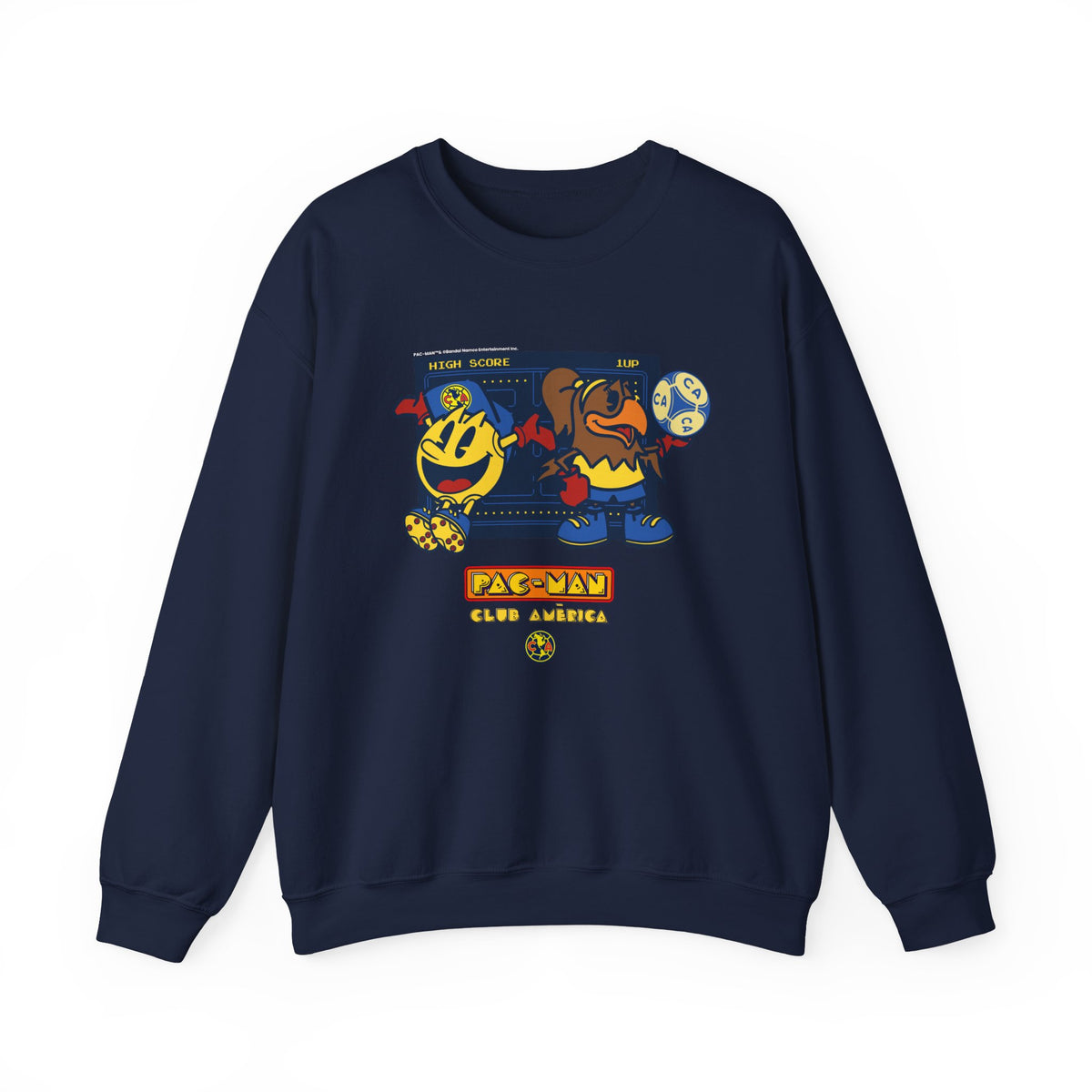 Club América x PAC-MAN - Sweatshirt – official Club América x PAC-MAN licensed merch (view 2)