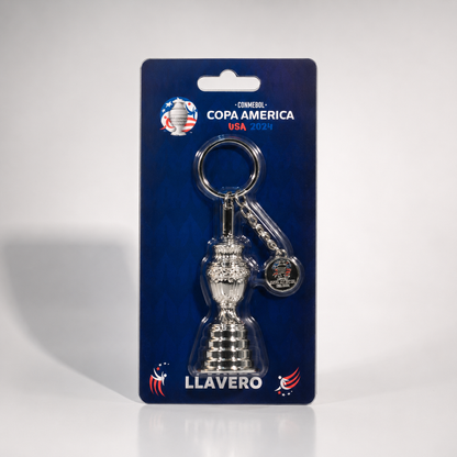 Conmebol Copa America Trophy Keychain | Official Football Collectible