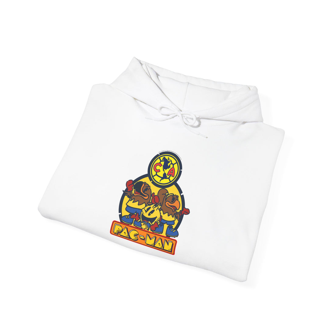 Club América x PAC-MAN - Hooded Sweatshirt – official Club América x PAC-MAN licensed merch (view 4)