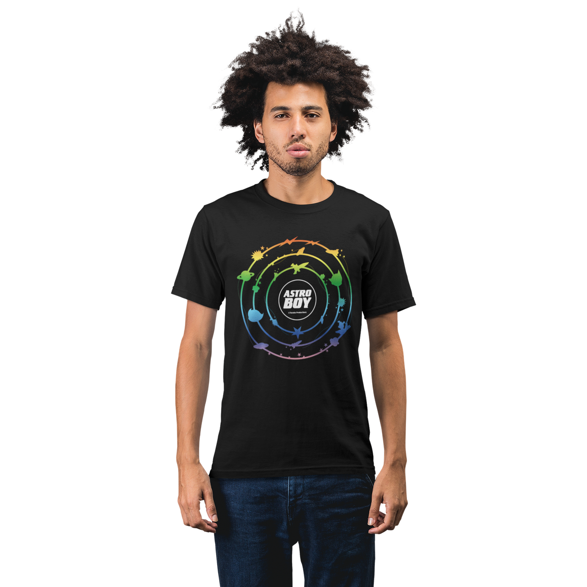 Astro Boy - "Rainbow World" T-shirt – official Astro Boy licensed merch